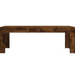 VidaXL Salontafel 102x50x36 cm bewerkt hout gerookt eikenkleurig