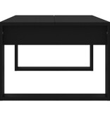 VidaXL Salontafel 102x50x35 cm bewerkt hout zwart