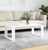 VidaXL Salontafel 102x50x35 cm bewerkt hout wit