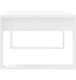 VidaXL Salontafel 102x50x35 cm bewerkt hout wit