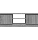 VidaXL Tv-meubel met deur 102x30x36 cm grijs sonoma eikenkleurig