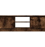 VidaXL Tv-meubel met deur 102x30x36 cm gerookt eikenkleurig