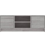 VidaXL Tv-meubel 102x30x37,5 cm bewerkt hout grijs sonoma eikenkleurig