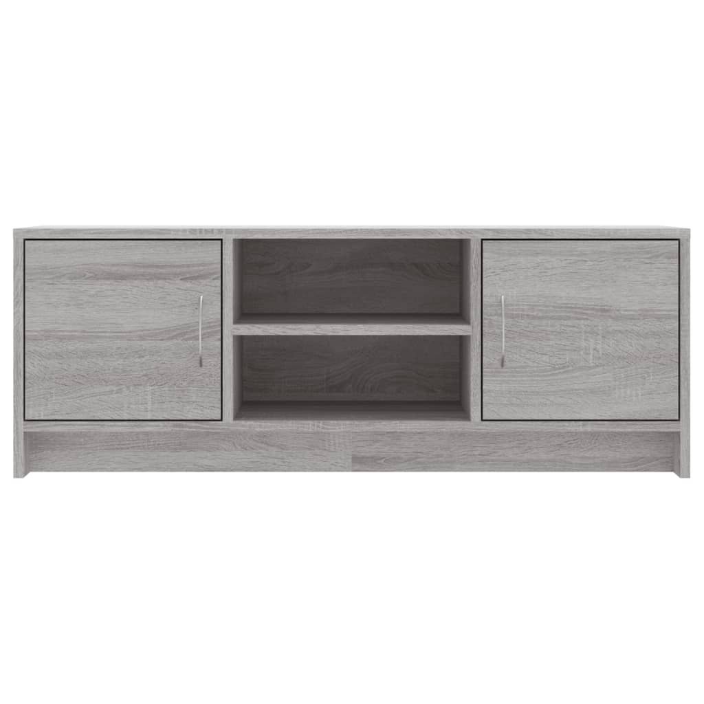 VidaXL Tv-meubel 102x30x37,5 cm bewerkt hout grijs sonoma eikenkleurig