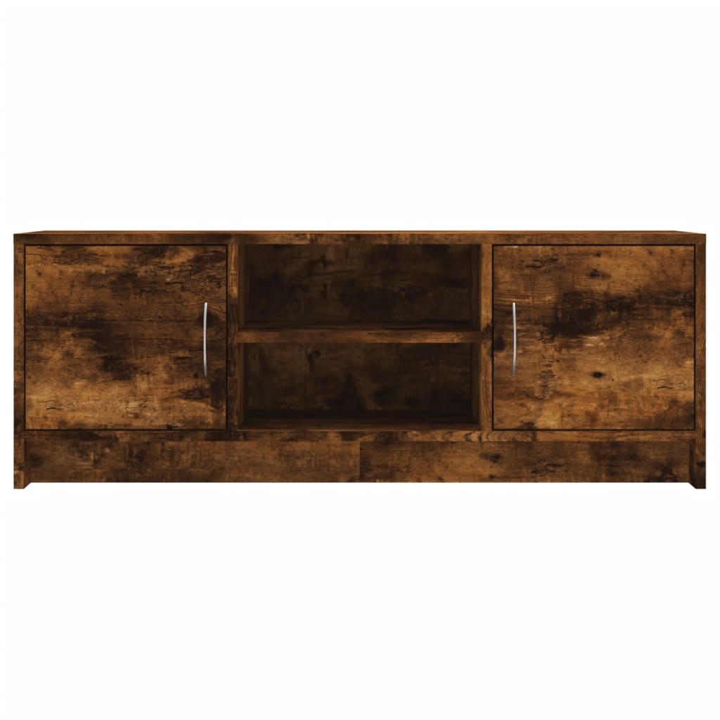 VidaXL Tv-meubel 102x30x37,5 cm bewerkt hout gerookt eikenkleurig