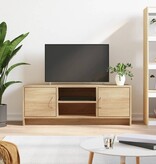 VidaXL Tv-meubel 102x30x37,5 cm bewerkt hout sonoma eikenkleurig