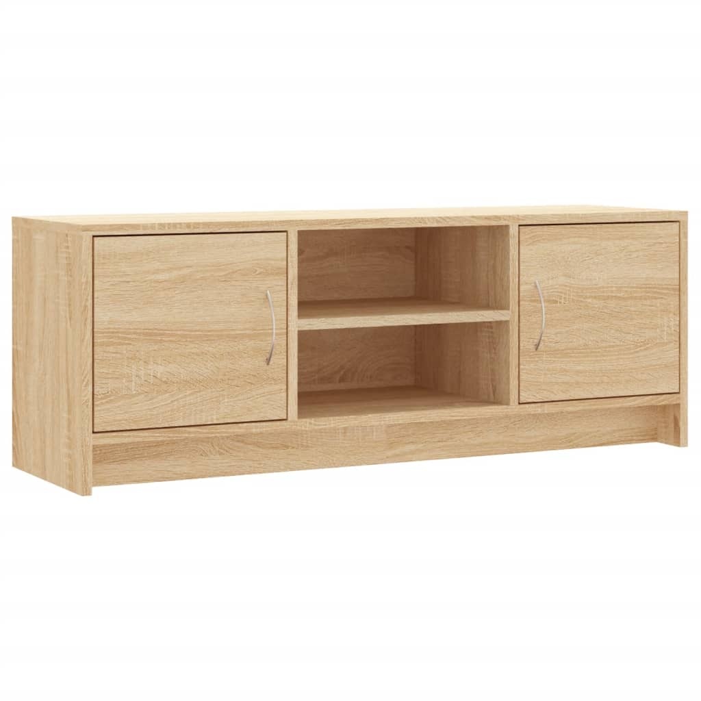 VidaXL Tv-meubel 102x30x37,5 cm bewerkt hout sonoma eikenkleurig