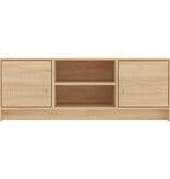 VidaXL Tv-meubel 102x30x37,5 cm bewerkt hout sonoma eikenkleurig