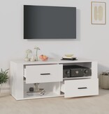VidaXL Tv-meubel 100x35x40 cm bewerkt hout wit