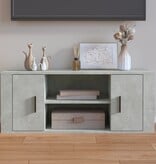 VidaXL Tv-meubel 100x35x40 cm bewerkt hout betongrijs
