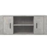 VidaXL Tv-meubel 100x35x40 cm bewerkt hout betongrijs