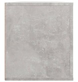 VidaXL Tv-meubel 100x35x40 cm bewerkt hout betongrijs