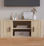 VidaXL Tv-meubel 100x35x40 cm bewerkt hout sonoma eikenkleurig