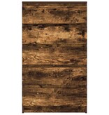 VidaXL Ladekast 60x36x103 cm bewerkt hout gerookt eikenkleurig