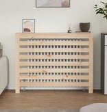 VidaXL Radiatorombouw 108,5x19x84 cm massief grenenhout