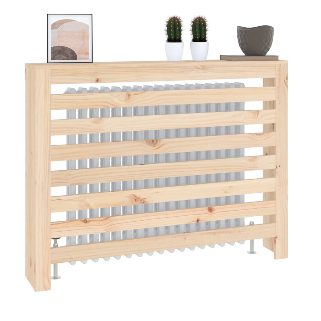 VidaXL Radiatorombouw 108,5x19x84 cm massief grenenhout