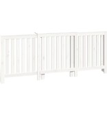 VidaXL Radiatorombouw 210x21x85 cm massief grenenhout wit