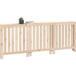 VidaXL Radiatorombouw 210x21x85 cm massief grenenhout