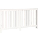 VidaXL Radiatorombouw 153x19x84 cm massief grenenhout wit