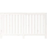 VidaXL Radiatorombouw 153x19x84 cm massief grenenhout wit