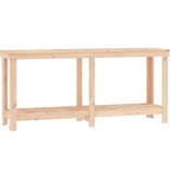 VidaXL Werkbank 180x50x80 cm massief grenenhout