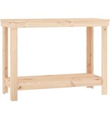 VidaXL Werkbank 110x50x80 cm massief grenenhout