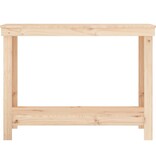 VidaXL Werkbank 110x50x80 cm massief grenenhout