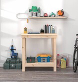 VidaXL Werkbank 80x50x80 cm massief grenenhout
