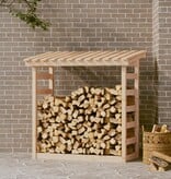 VidaXL Haardhoutrek 108x64,5x110 cm massief grenenhout