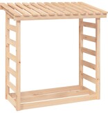 VidaXL Haardhoutrek 108x64,5x110 cm massief grenenhout