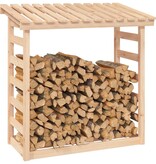 VidaXL Haardhoutrek 108x64,5x110 cm massief grenenhout