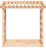 VidaXL Haardhoutrek 108x64,5x110 cm massief grenenhout