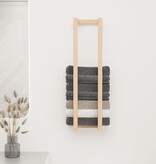 VidaXL Handdoekenrek 23x18x90 cm massief grenenhout