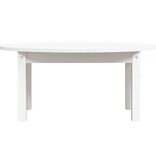VidaXL Salontafel 80x40x35 cm massief grenenhout wit