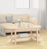 VidaXL Salontafel 110x55x45 cm massief grenenhout