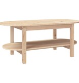 VidaXL Salontafel 110x55x45 cm massief grenenhout