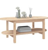 VidaXL Salontafel 110x55x45 cm massief grenenhout