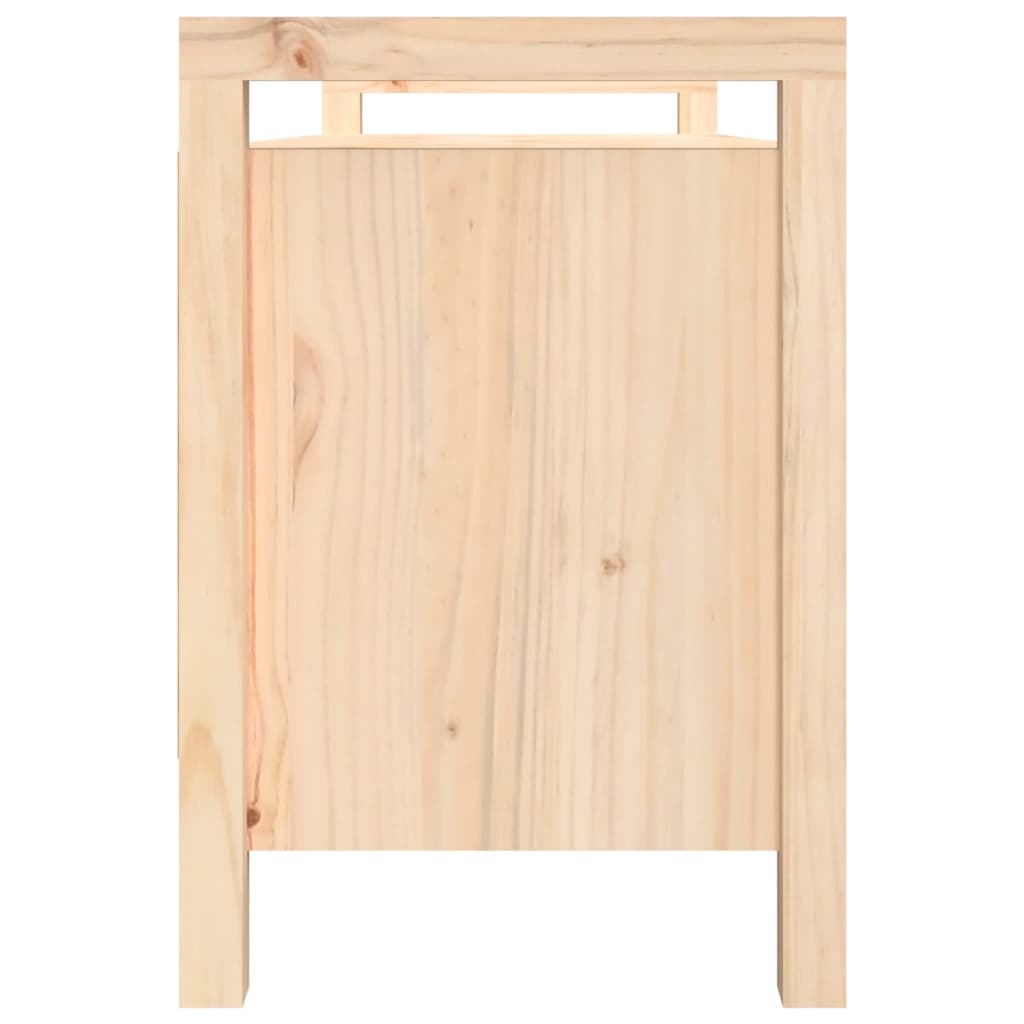VidaXL Halbankje 110x40x60 cm massief grenenhout