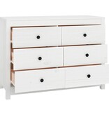 VidaXL Dressoir 100x40x72 cm massief grenenhout wit