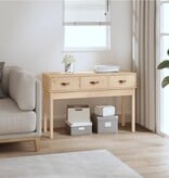 VidaXL Wandtafel 114x40x75 cm massief grenenhout