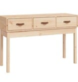 VidaXL Wandtafel 114x40x75 cm massief grenenhout