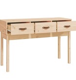 VidaXL Wandtafel 114x40x75 cm massief grenenhout