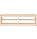 VidaXL Schoenenbank 160x36,5x50 cm massief grenenhout