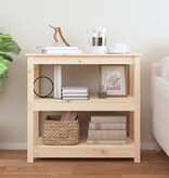 VidaXL Wandtafel 80x40x74 cm massief grenenhout