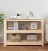 VidaXL Wandtafel 110x40x74 cm massief grenenhout