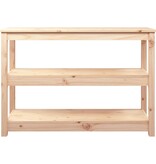 VidaXL Wandtafel 110x40x74 cm massief grenenhout