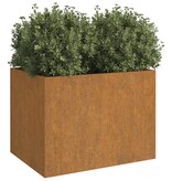 VidaXL Plantenbak 62x47x46 cm cortenstaal