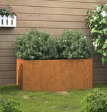 VidaXL Plantenbak 62x30x29 cm cortenstaal