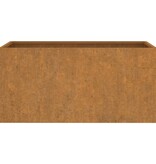 VidaXL Plantenbak 62x30x29 cm cortenstaal