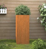 VidaXL Plantenbak 32x29x75 cm cortenstaal